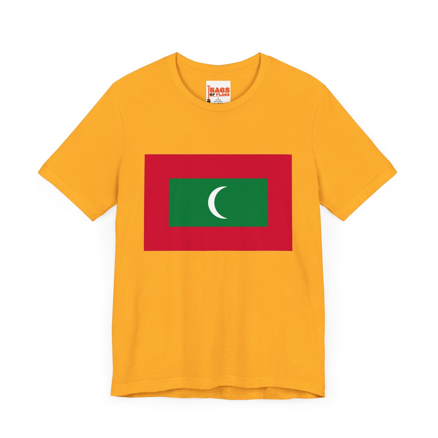 Maldives Flag on T-shirt