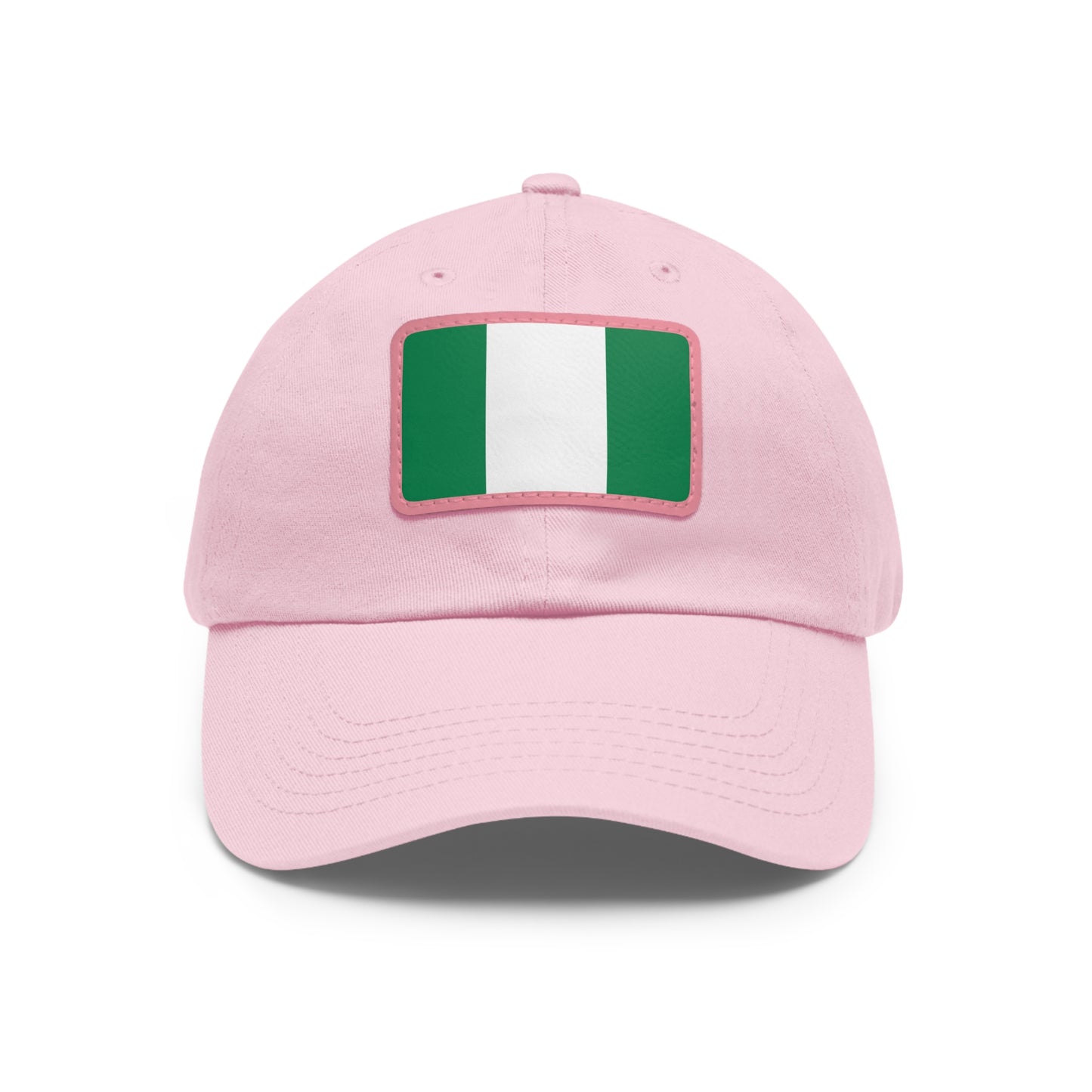 Nigeria Leather Patch Hat