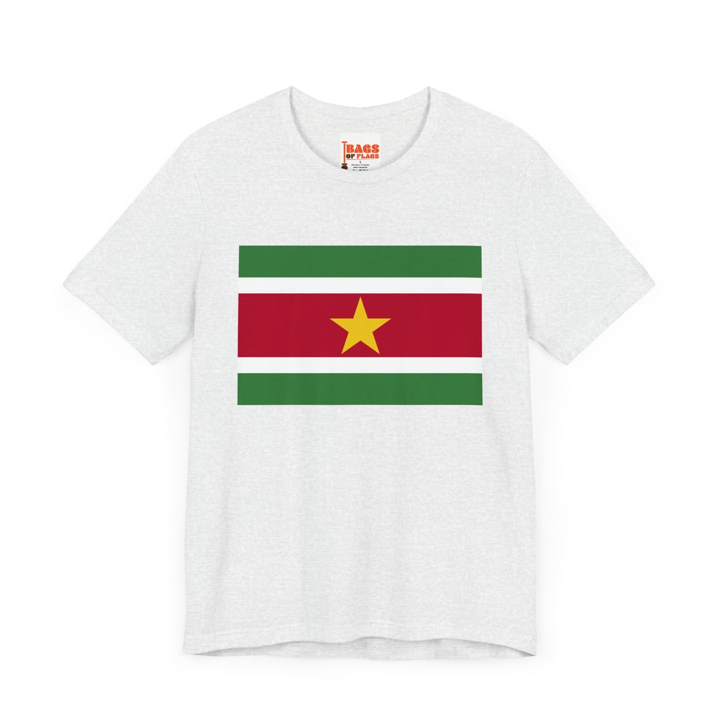 Suriname Flag on T-shirt