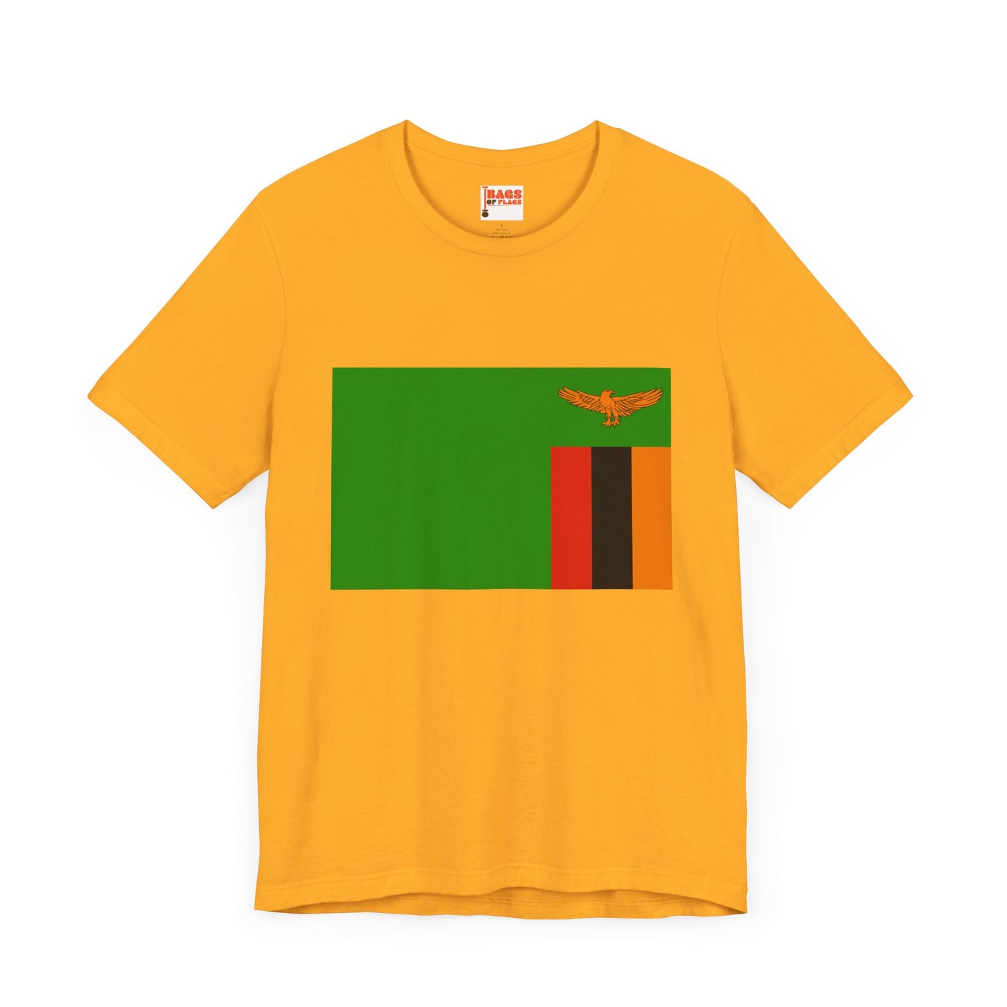 Zambia Flag on T-shirt