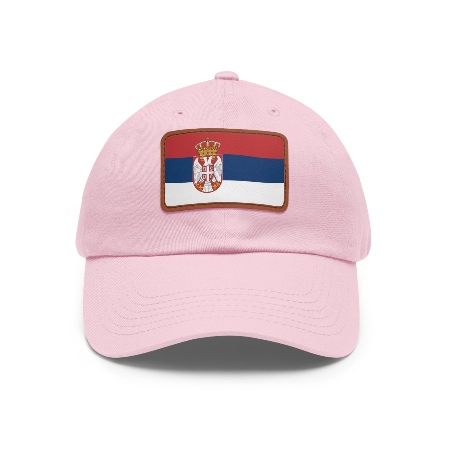 Serbia Leather Patch Hat