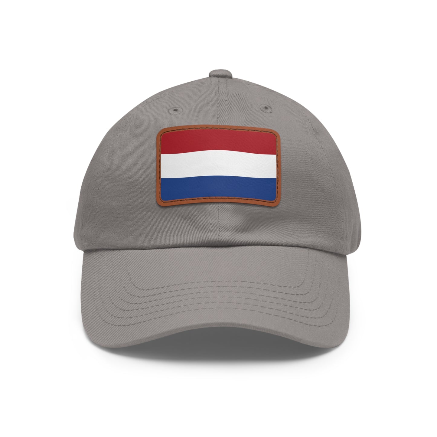 Netherlands Leather Patch Hat