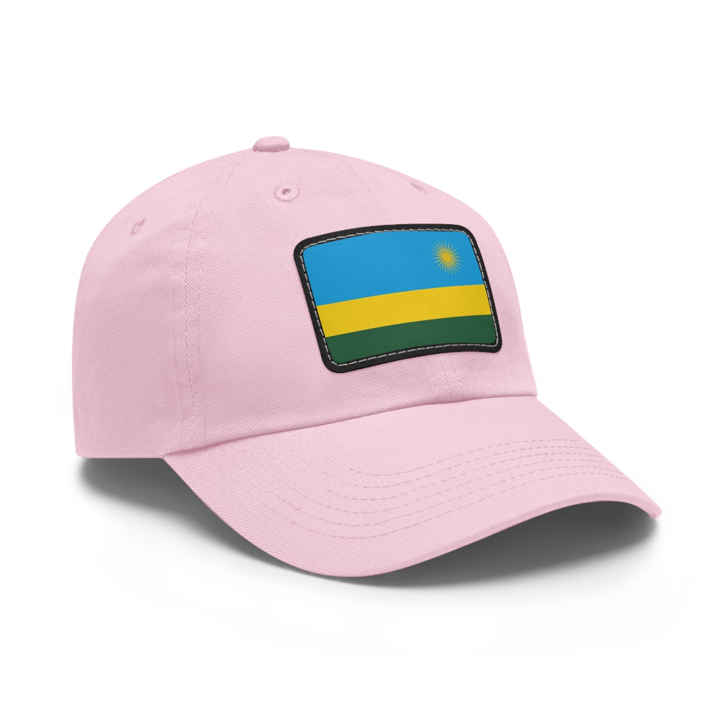 Rwanda Leather Patch Hat