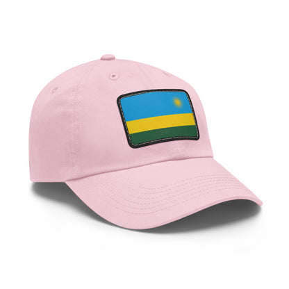 Rwanda Leather Patch Hat