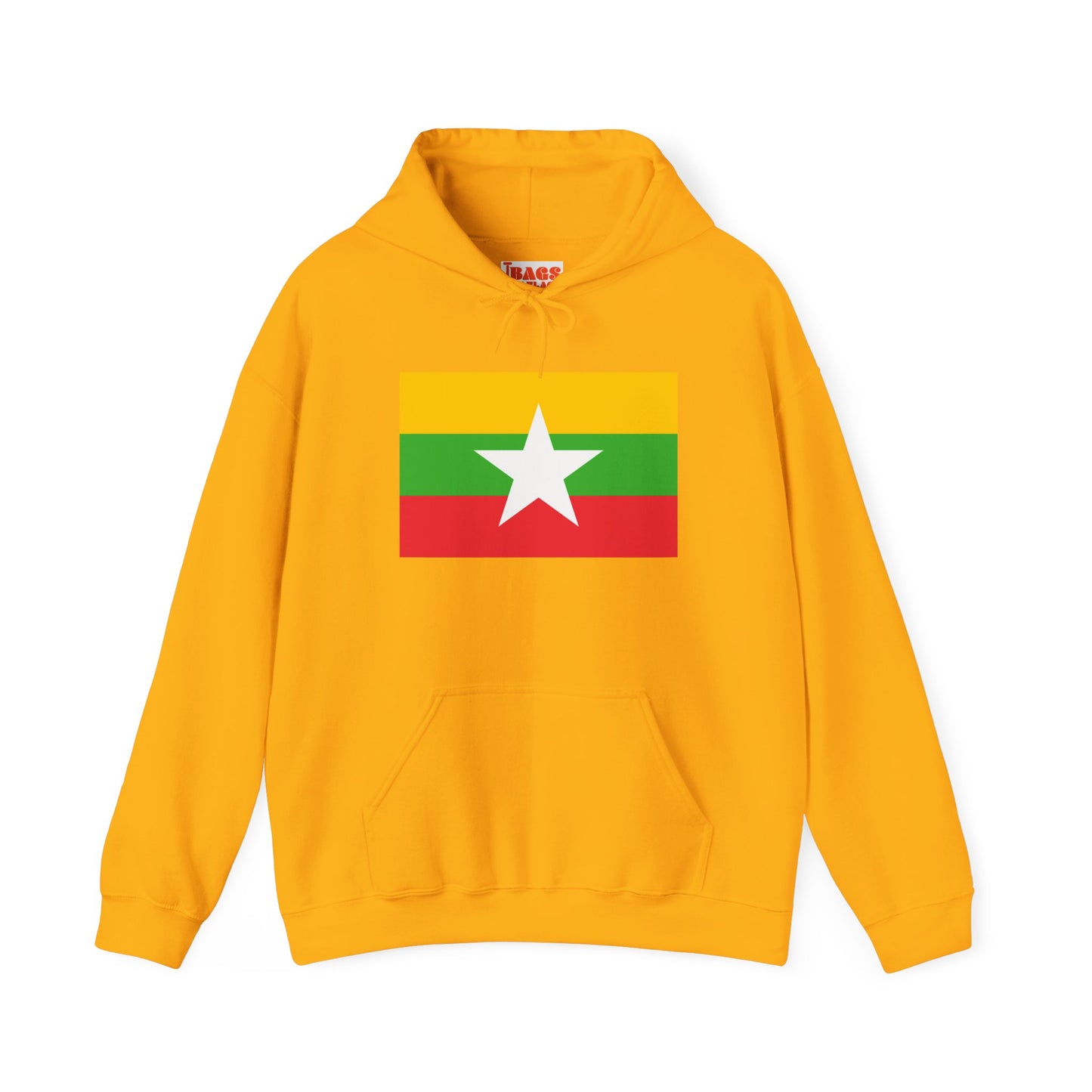Myanmar Flag Hoodies