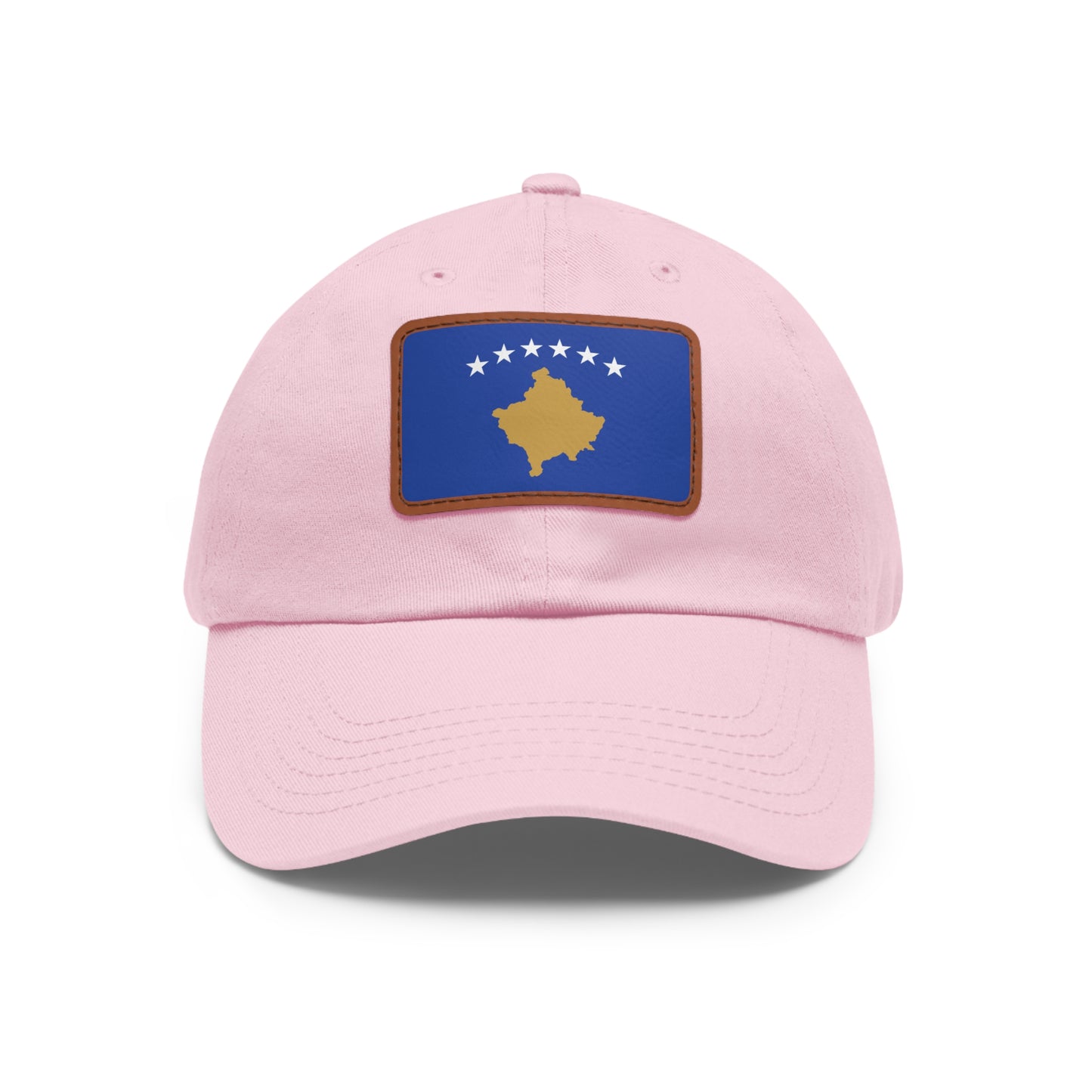 Kosovo Leather Patch Hat