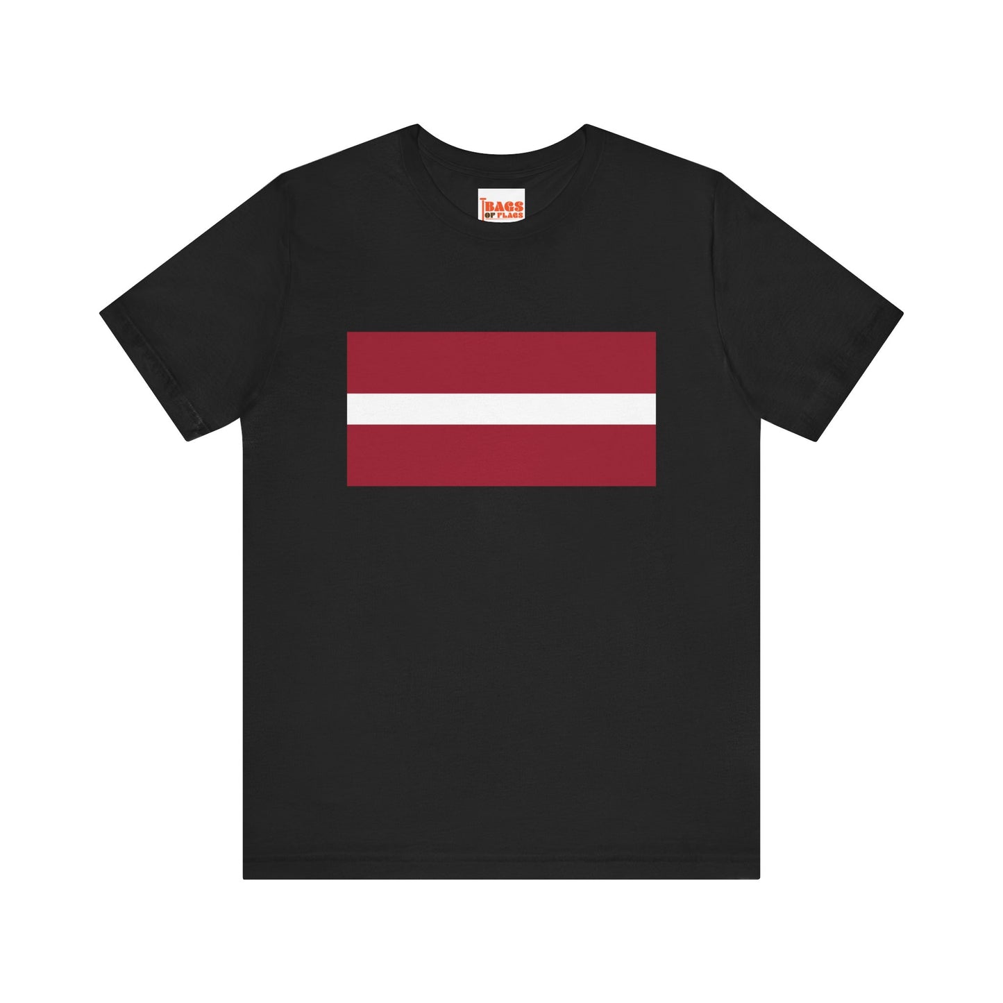 Latvia Flag on T-shirt