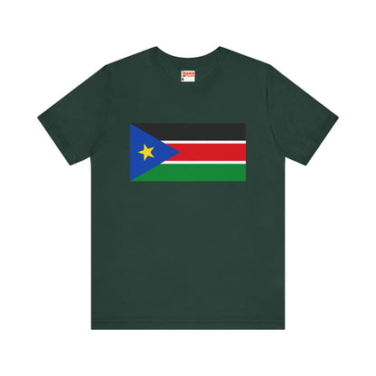 South Sudan Flag on T-shirt