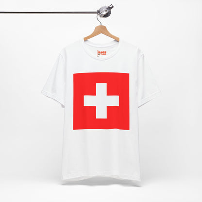Switzerland Flag on T-shirt
