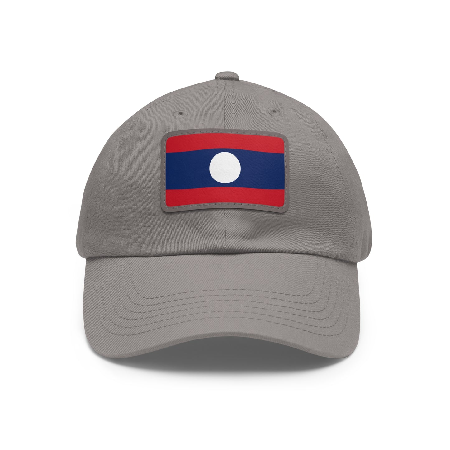 Laos Leather Patch Hat