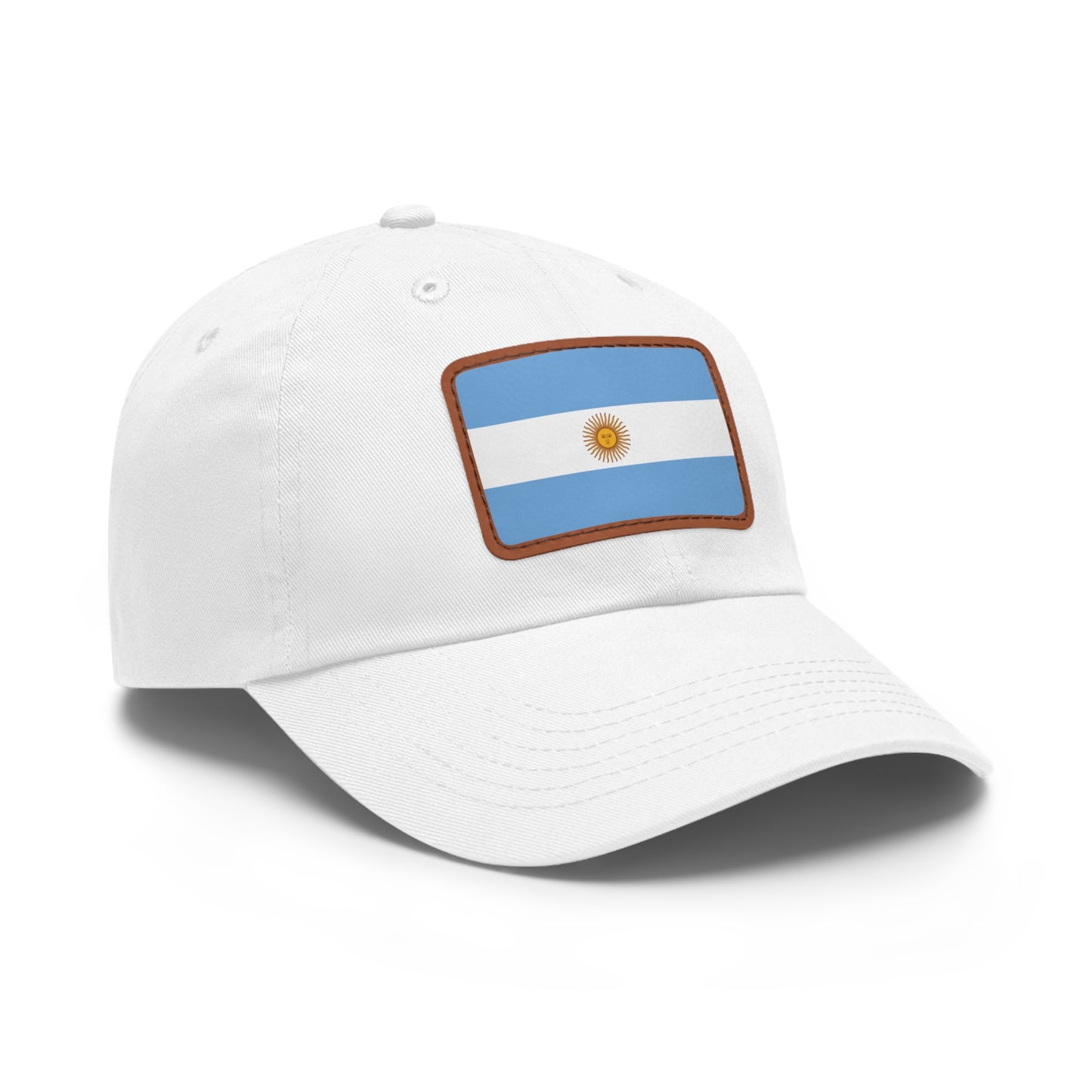 Argentina Leather Patch Hat