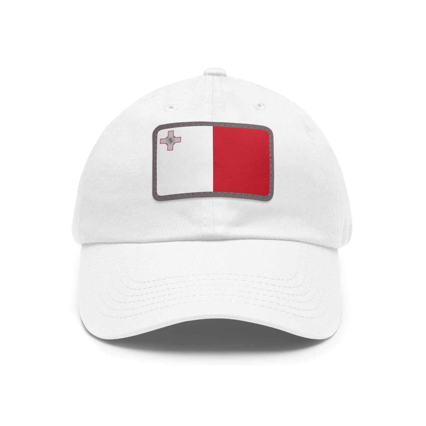 Malta Leather Patch Hat