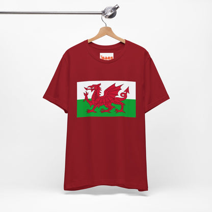 Wales Flag on T-shirt