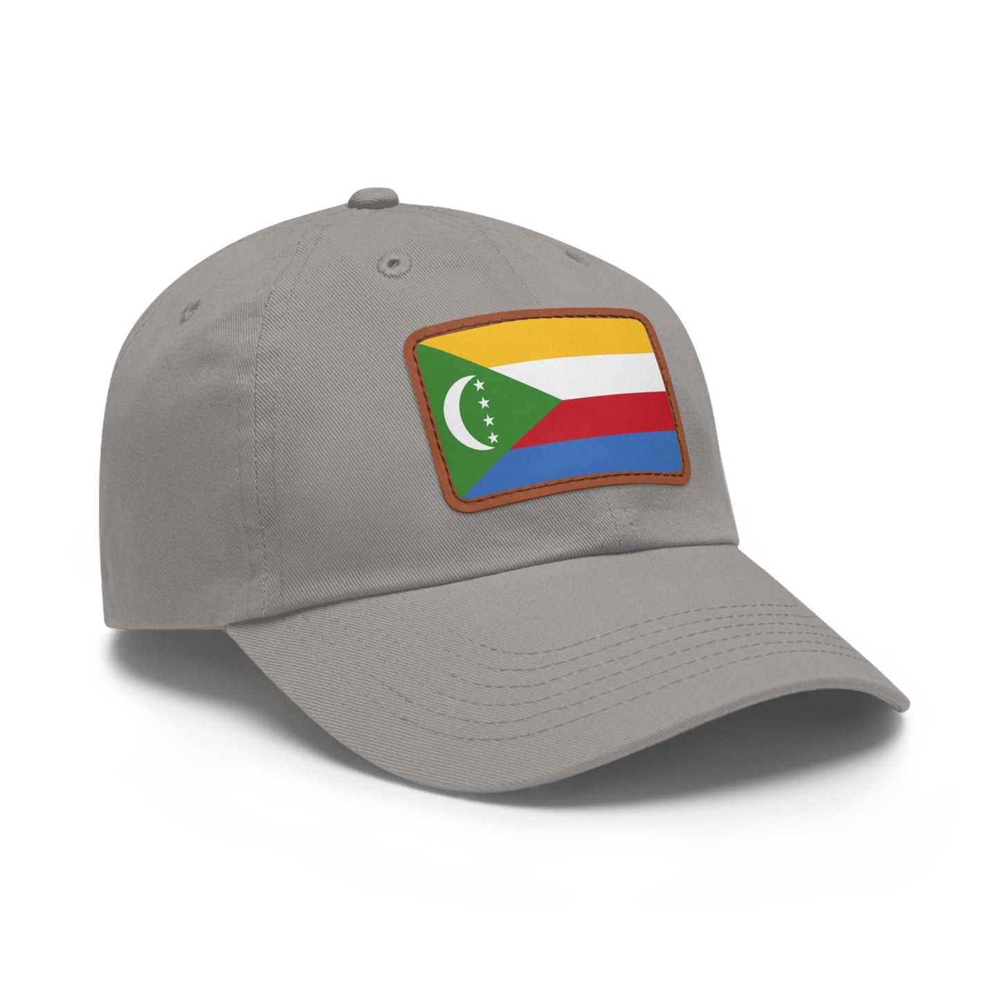 Comoros Leather Patch Hat