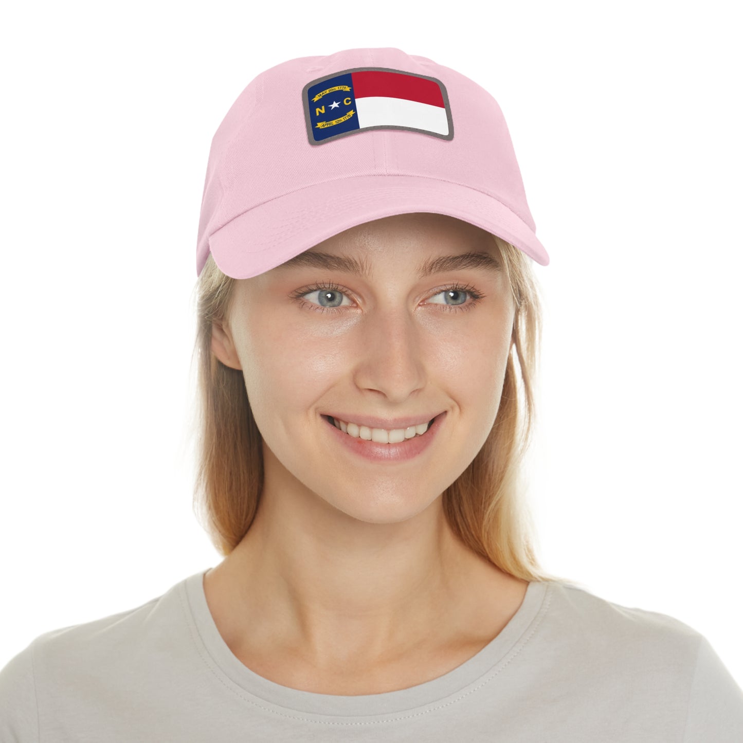 North Carolina Leather Patch Hat