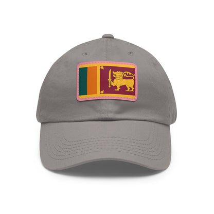 Sri Lanka Leather Patch Hat