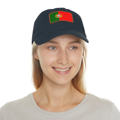 Portugal Leather Patch Hat