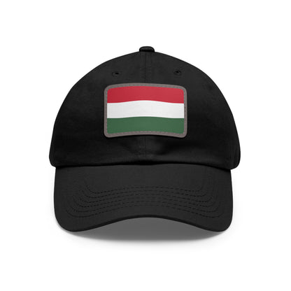 Hungary Leather Patch Hat