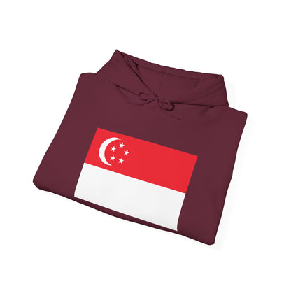 Singapore Flag Hoodies