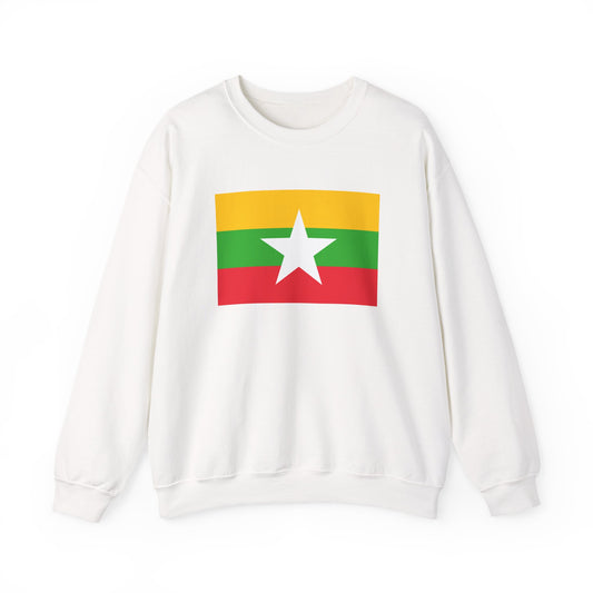 Myanmar Flag Sweatshirt