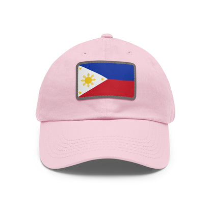 Philippines Leather Patch Hat