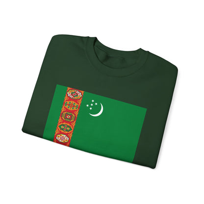 Turkmenistan Flag Sweatshirt