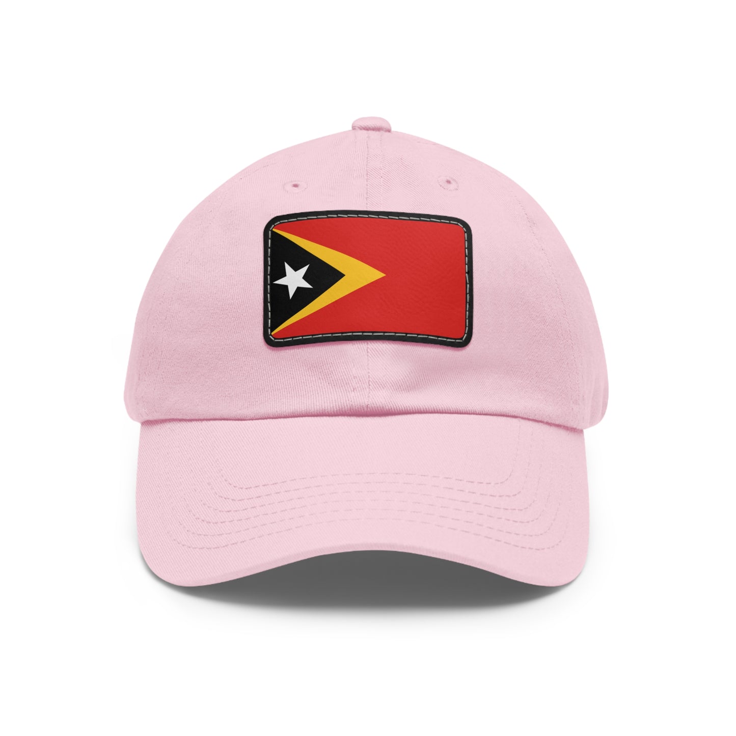 East Timor Leather Patch Hat