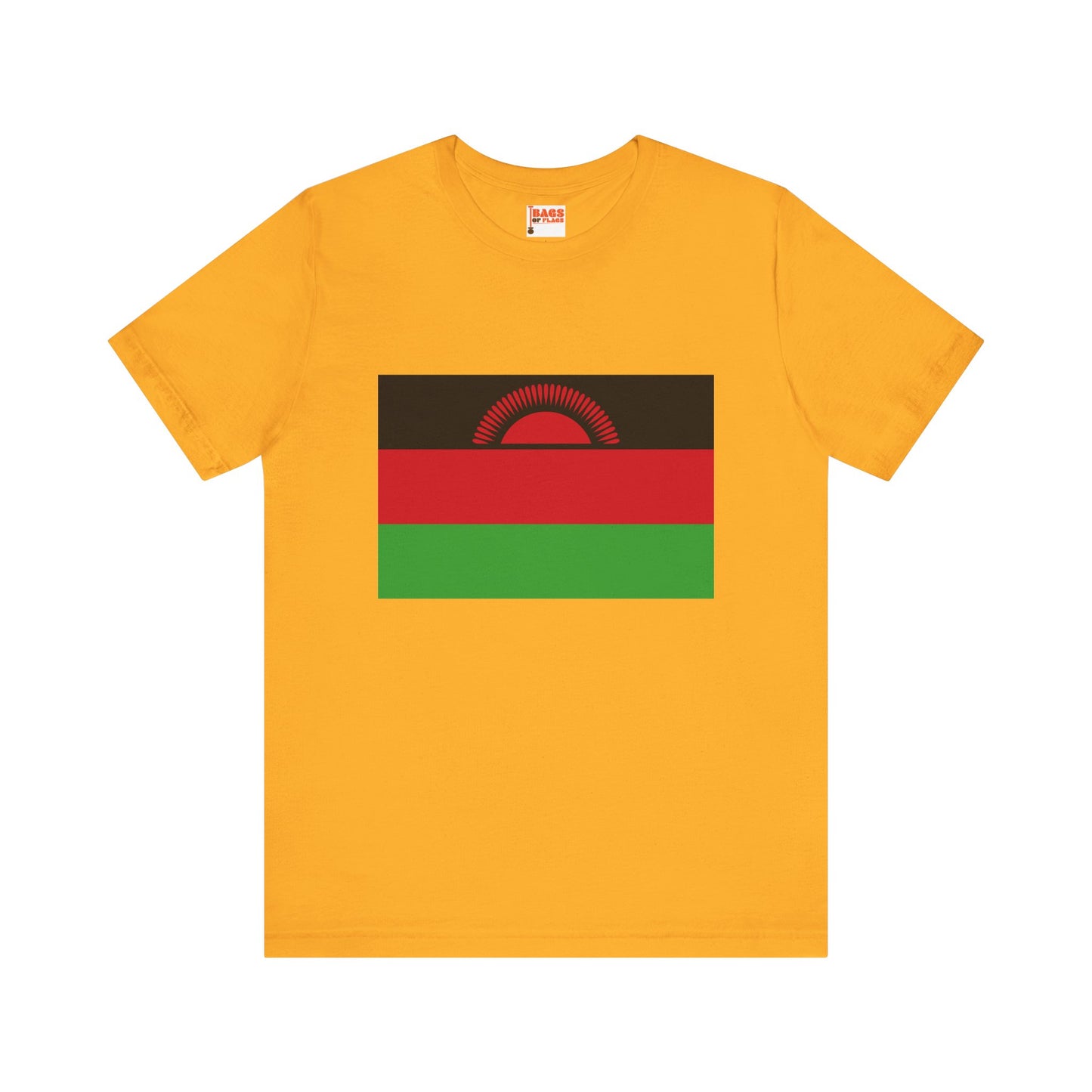 Malawi Flag on T-shirt