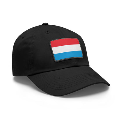 Luxembourg Leather Patch Hat
