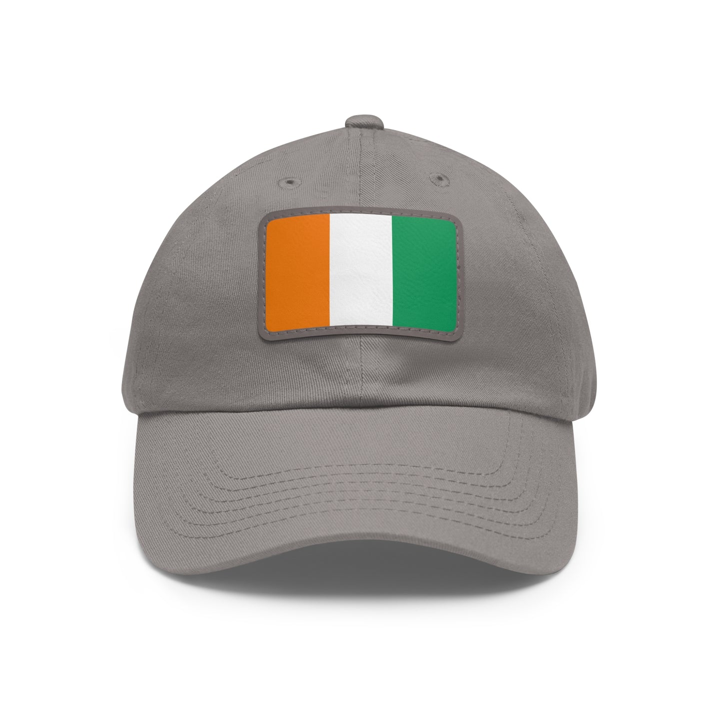 Côte d’Ivoire Leather Patch Hat