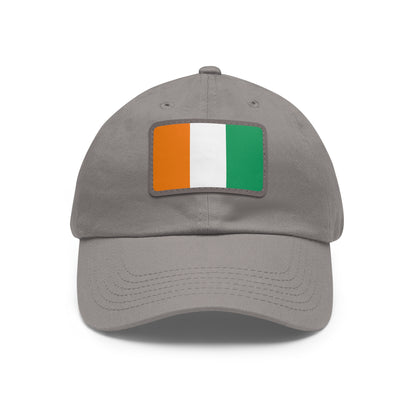Côte d’Ivoire Leather Patch Hat