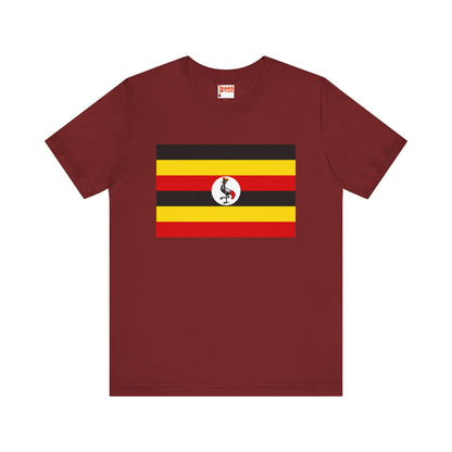 Uganda Flag on T-shirt