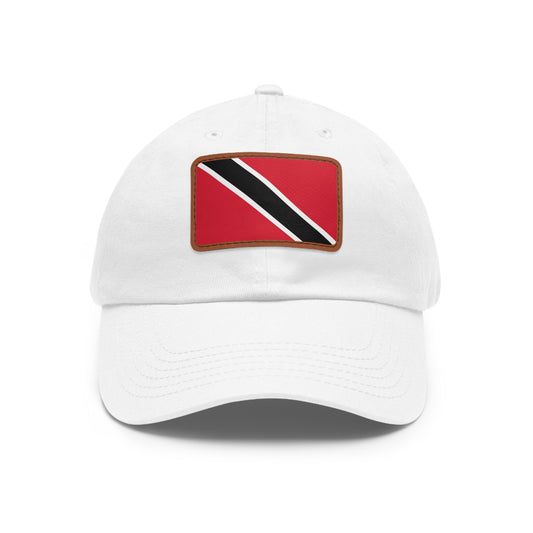 Trinidad and Tobago Leather Patch Hat