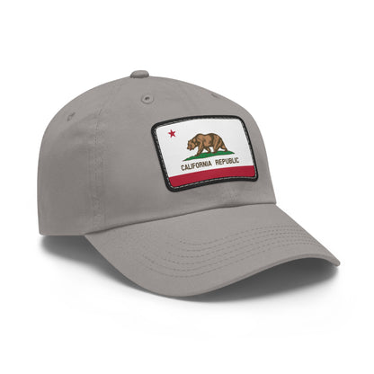 California Leather Patch Hat