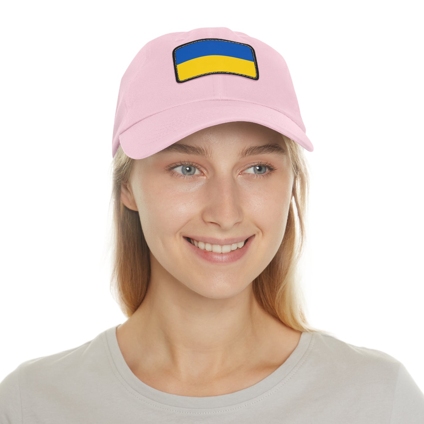 Ukraine Leather Patch Hat