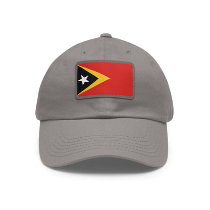 East Timor Leather Patch Hat