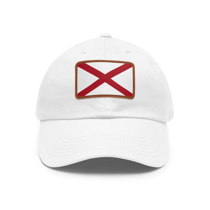 Alabama Leather Patch Hat