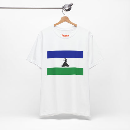 Lesotho Flag on T-shirt