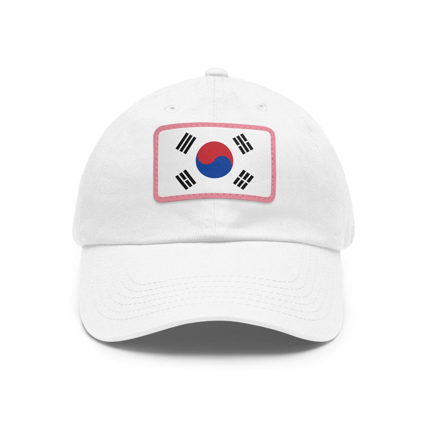 South Korea Leather Patch Hat