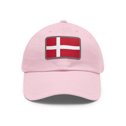 Denmark Leather Patch Hat