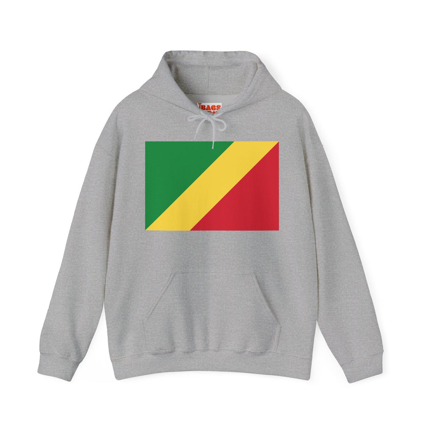 Republic of Congo Flag on Hoodie