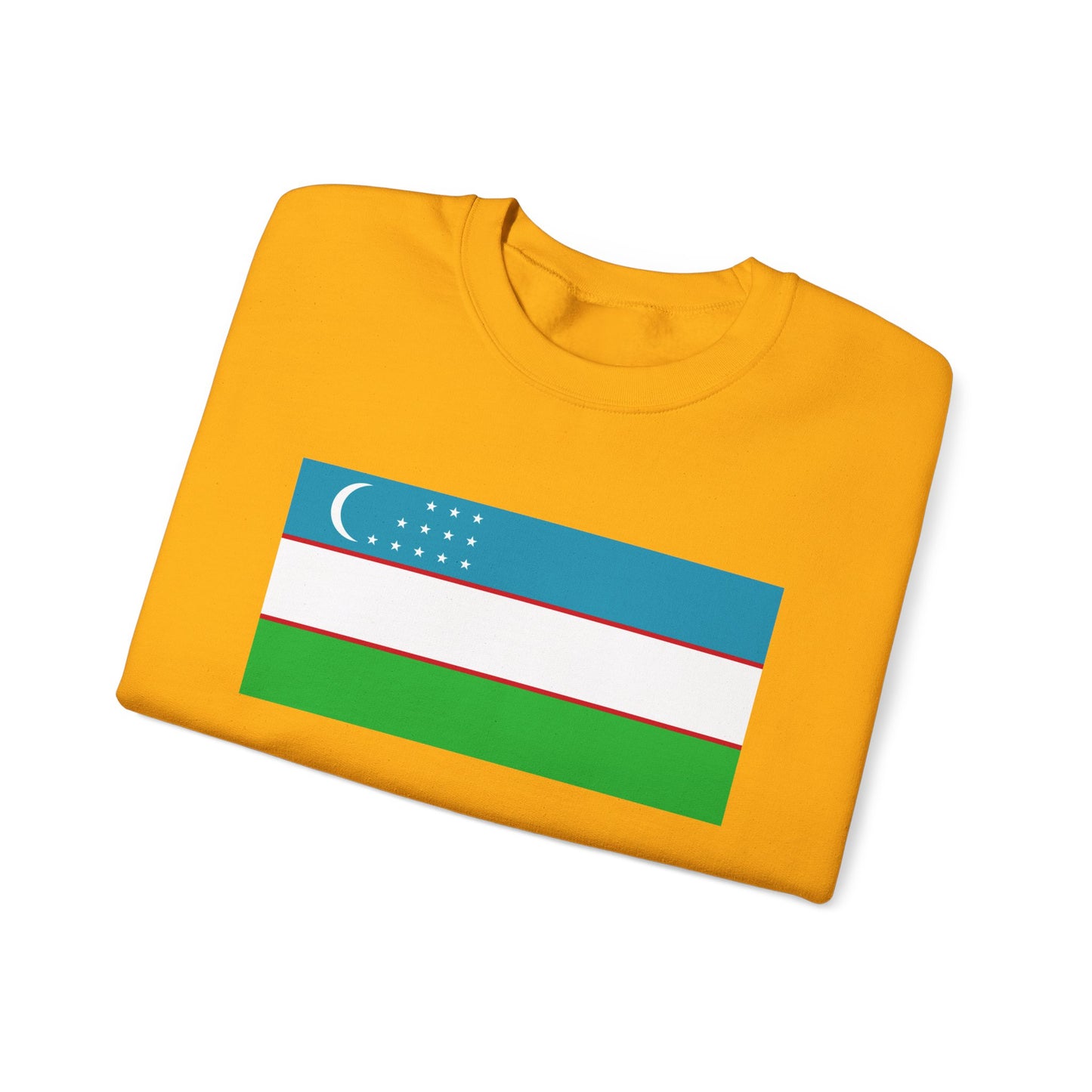 Uzbekistan Flag Sweatshirt