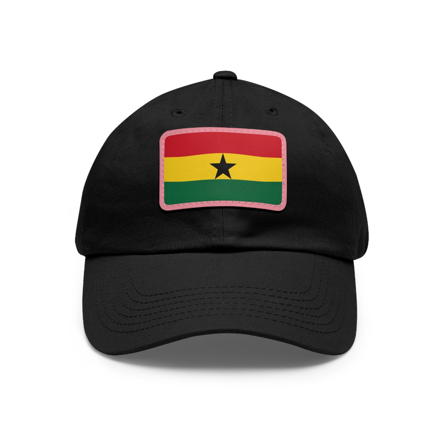Ghana Leather Patch Hat