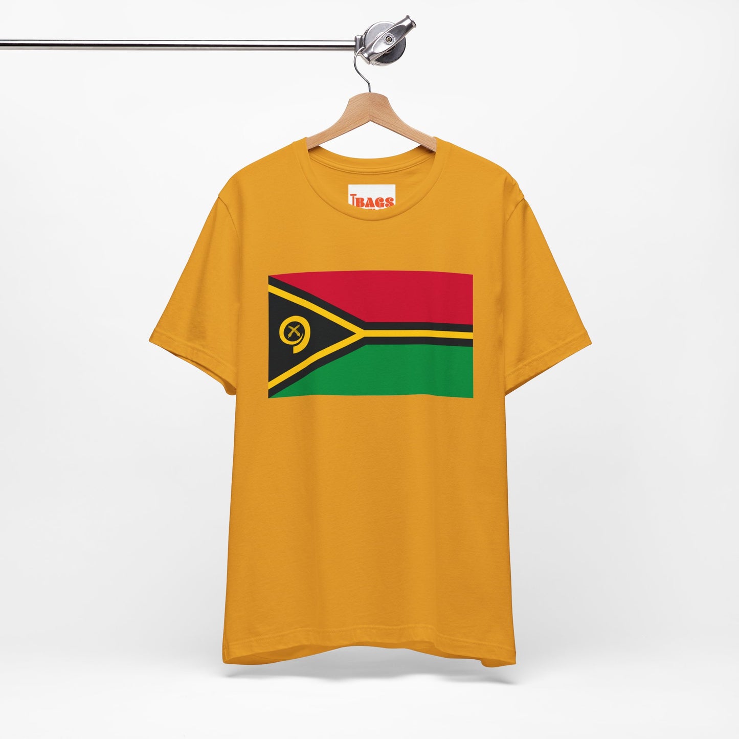 Vanuatu Flag on T-shirt