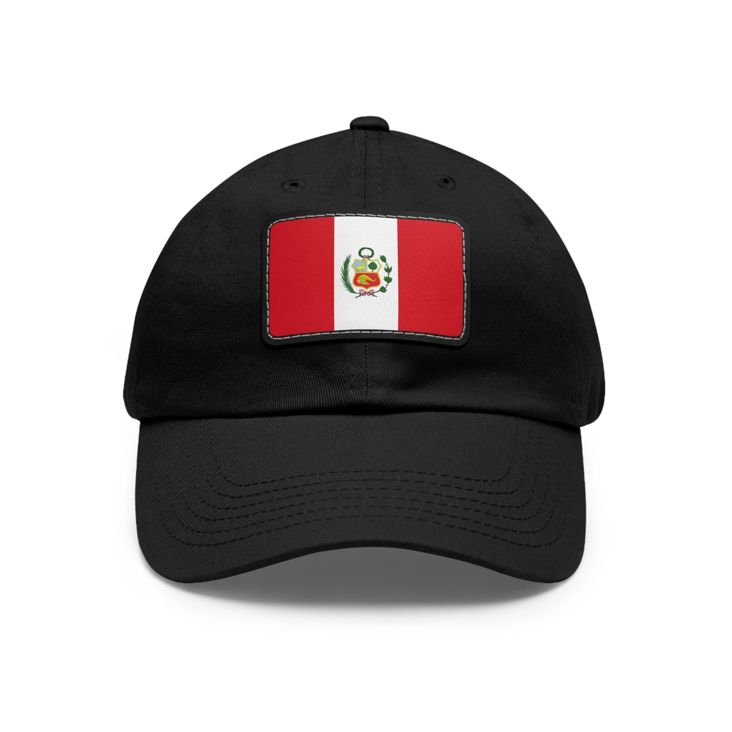 Peru Leather Patch Hat
