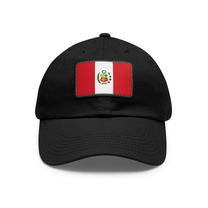 Peru Leather Patch Hat