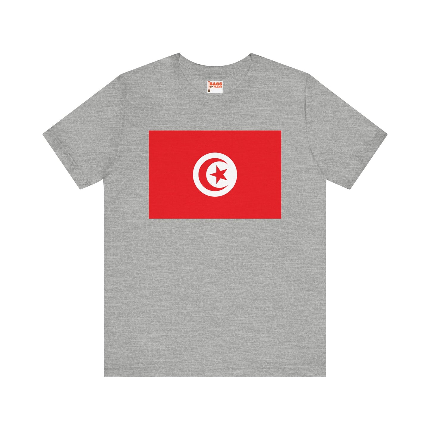 Tunisia Flag on T-shirt