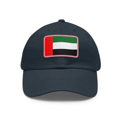 United Arab Emirates Leather Patch Hat