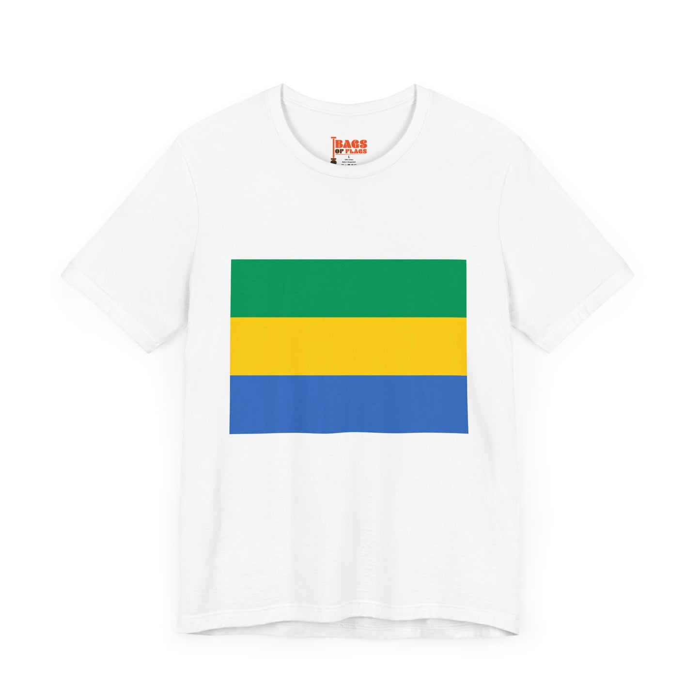 Gabon Flag on T-shirt