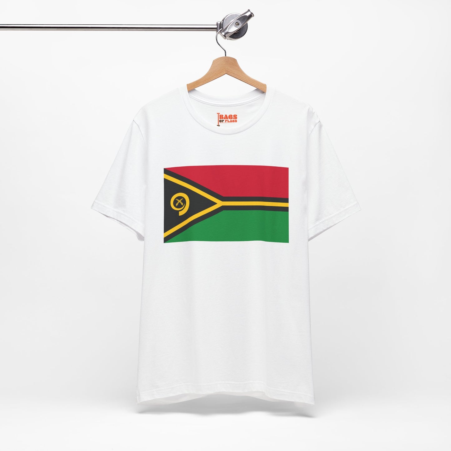 Vanuatu Flag on T-shirt